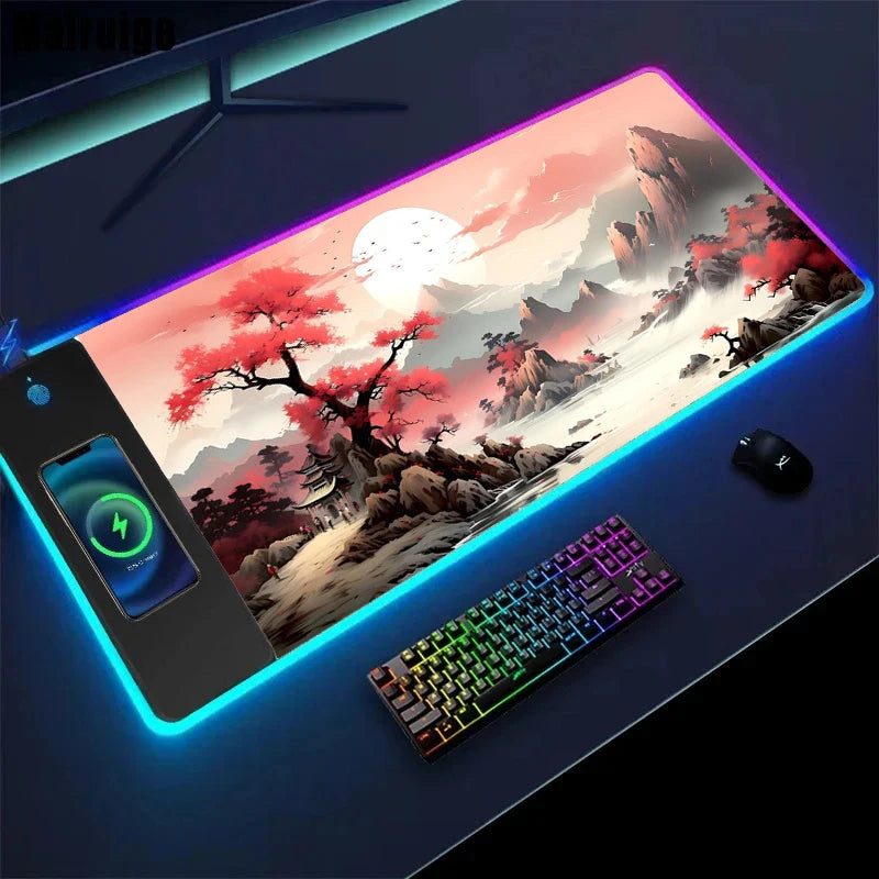 Wireless Charging Mouse Pad