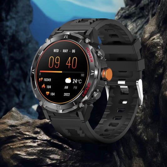 New Y18 Smart Watch 143-inch Blood Oxygen GPS Altitude Pressure Monitoring