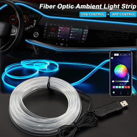 RGB Car Interior Ambient LED Light Strip